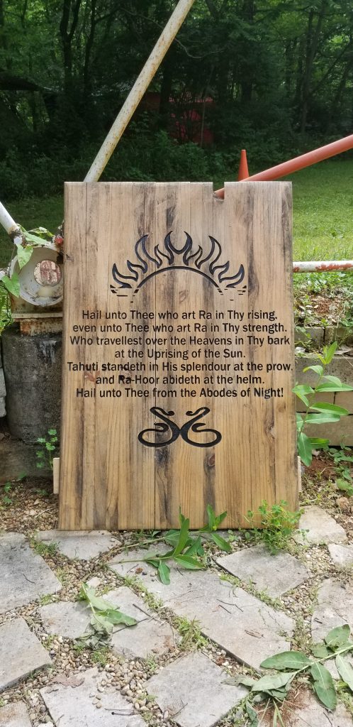 Hail unto Thee who art Ra